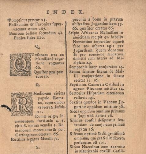 15 x 9 εκ. 18 σ. χ.α. + 179 σ. + 13 σ. χ.α., όπου στο φ. 1 χειρόγραφη σημείωση με μαύ